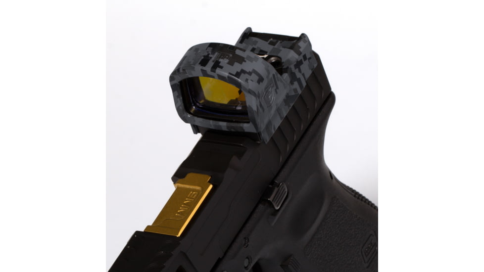 OpticGard Leupold Delta Point Pro Red Dot Sight Cover, Gunmetal Gray Camo, One Size, OGLDPPDEG85