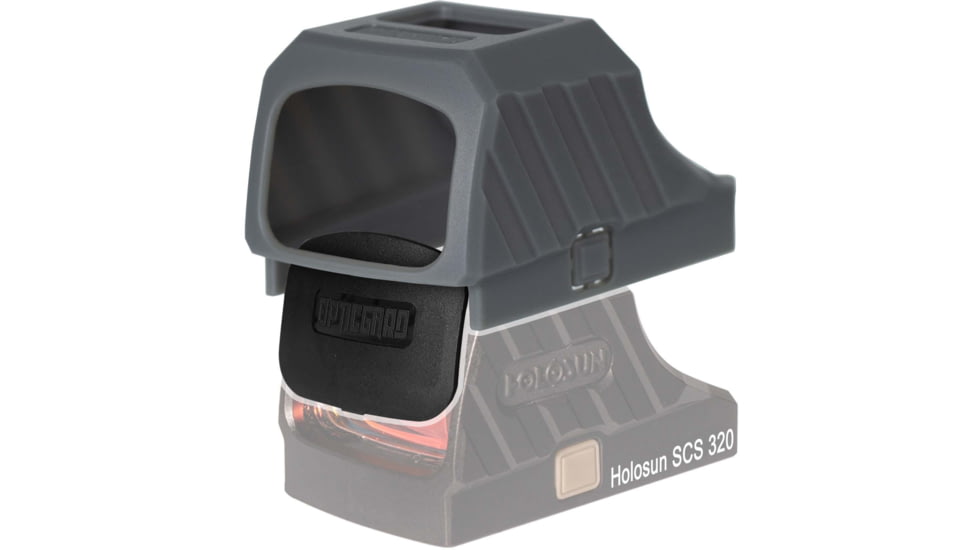 OpticGard Scope Cover for Holosun SCS 320, Gunmetal Gray, OGHSCS32027