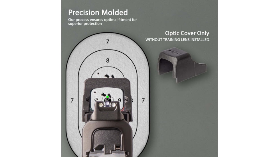 OpticGard Scope Cover For Holosun SCS MP2, Black, OGHSCSMP202