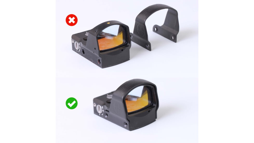 OpticGard Scope Cover for Leupold Delta Point Pro (DPP), Black  , OGLDPP02