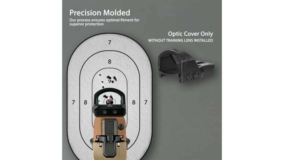 OpticGard Scope Cover for Sig Sauer Romeo1Pro, Black  , OGSR1PRO02