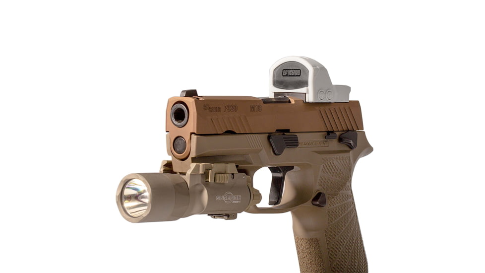 OpticGard Scope Cover for Sig Sauer Romeo1Pro, White  , OGSR1PRO01