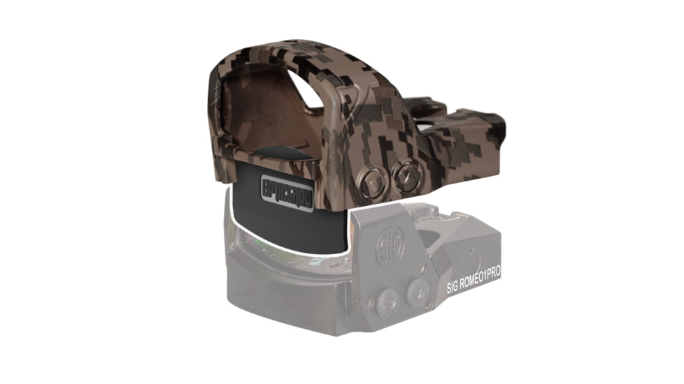 OpticGard Sig Sauer Romeo1Pro Scope Cover, FDE Camo, One Size, OGSR1PRODEG83