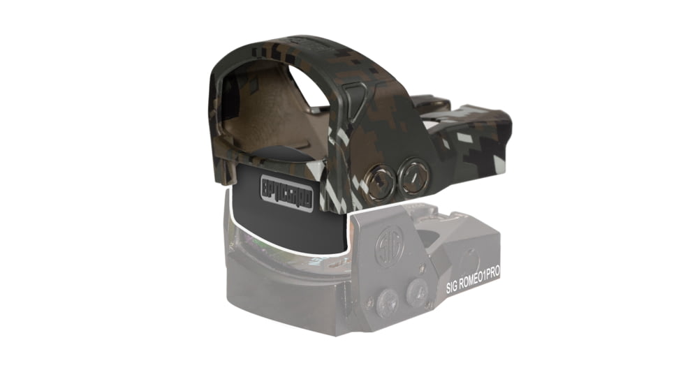 OpticGard Sig Sauer Romeo1Pro Red Dot Sight Cover, OD Green Camo, One Size, OGSR1PRODEG84
