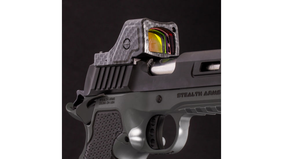 OpticGard Trijicon RMR HD Red Dot Sight Cover, Carbon Fiber, One Size, OGTRHDDE11