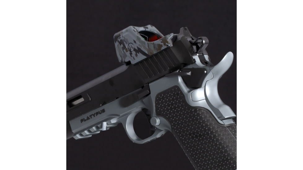 OpticGard Trijicon RMR HD Scope Cover, Gunmetal Gray Camo, One Size, OGTRHDDEG85