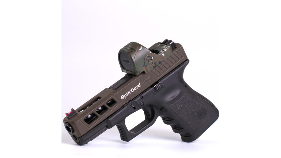 OpticGard Scope Cover for Trijicon SRO, OD Green Camo, OGTSDEG84