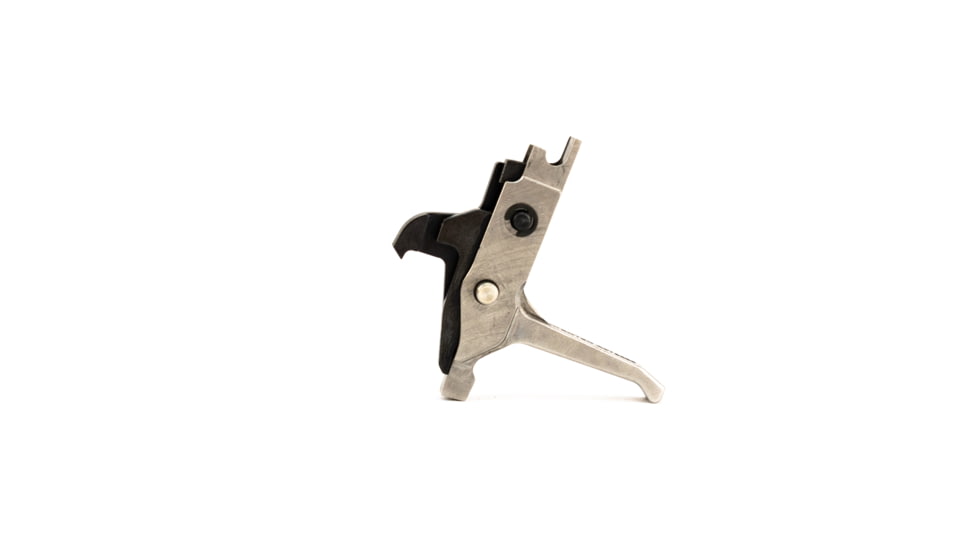 OpticsPlanet Exclusive Franklin Armory BFSIII AR-S1 Trigger - Binary Firing System for AR Platforms, Straight, 4.5lb Pull, Silver, 5645A-CRN