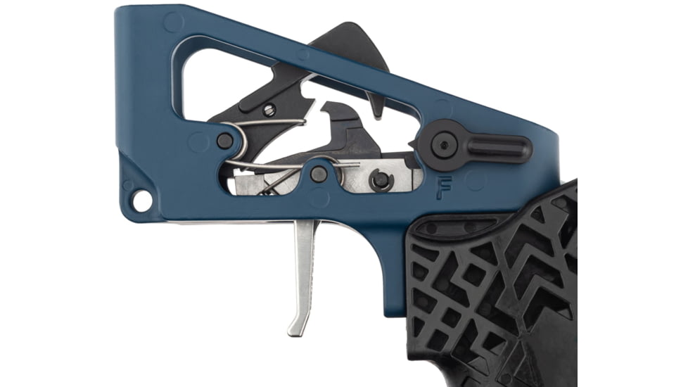OpticsPlanet Exclusive Franklin Armory BFSIII AR-S1 Trigger - Binary Firing System for AR Platforms, Straight, 4.5lb Pull, Silver, 5645A-CRN