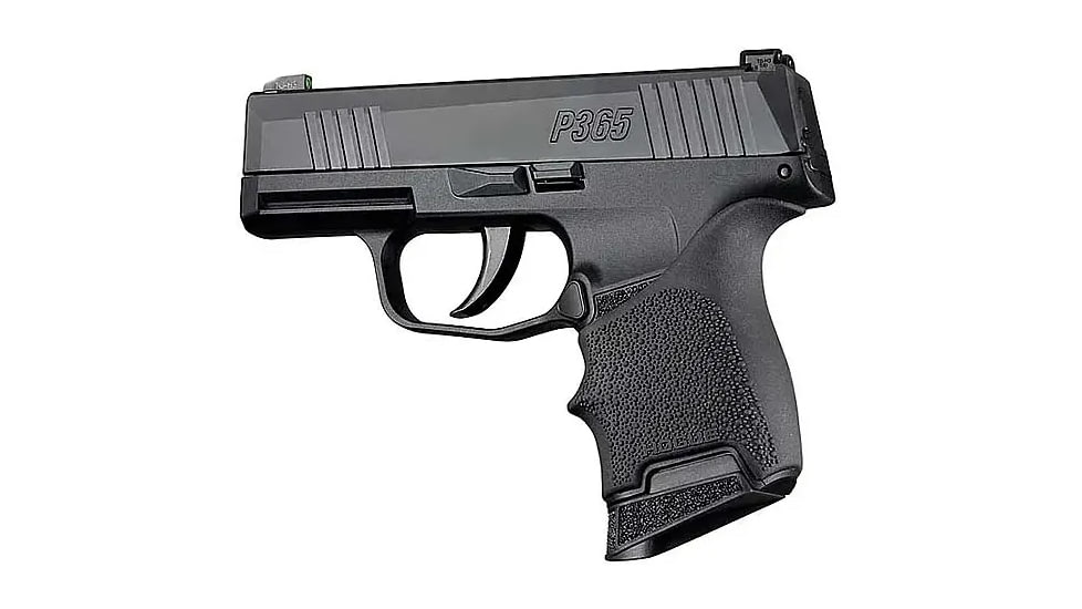 Hogue HandAll Beavertail Grip Sleeve, Sig Sauer P365, Black, 18700