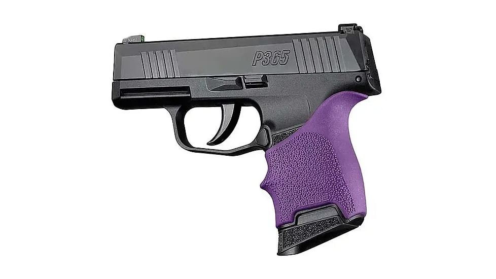 Hogue HandAll Beavertail Grip Sleeve, Sig Sauer P365, Purple, 18706