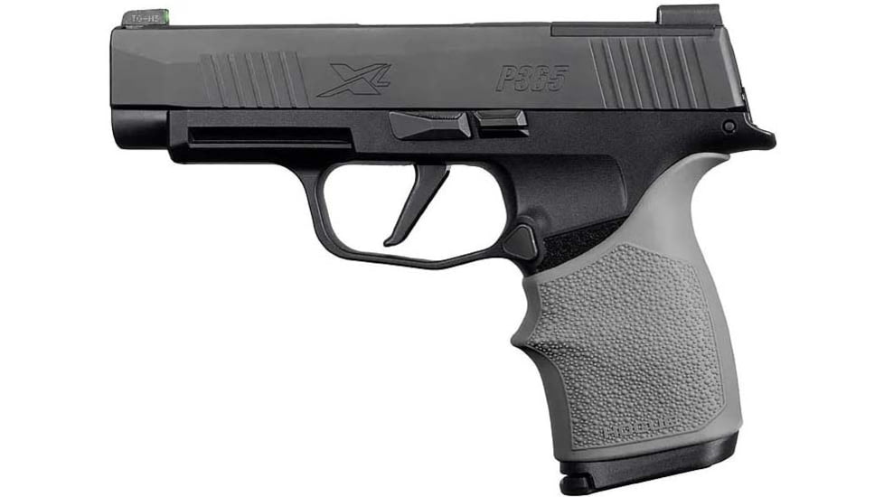 OpticsPlanet Exclusive Hogue HandAll Beavertail Grip Sleeve - Sig Sauer P365XL, Grey, 18712-EXLOP