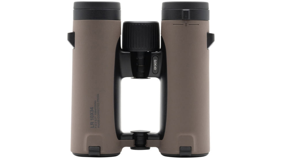Optisan Precision Sports Optics LR 10X34 BAK4 Binoculars, Phase-Corrected, Silver-Coated Prism, Brown, 4017
