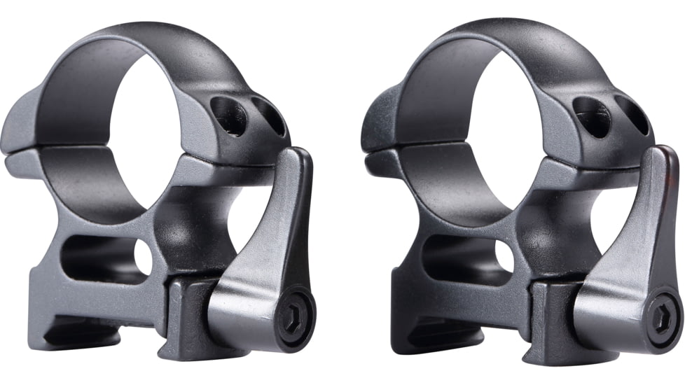 Optisan Precision Sports Optics QRSII1WM QRS II 1in Scope Mount, Medium, Black, 37516