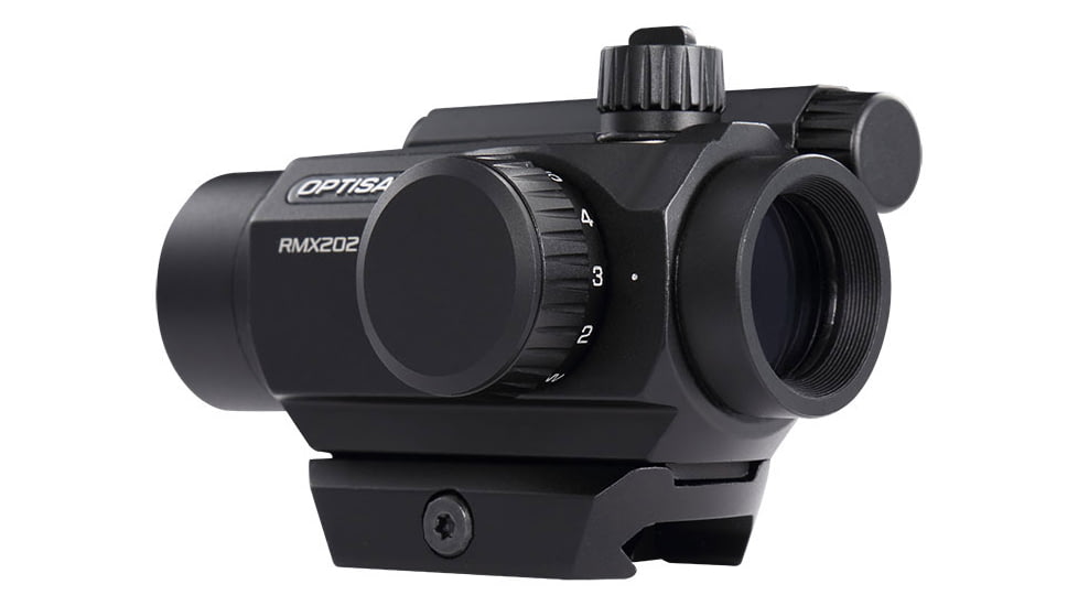Optisan Precision Sports Optics RMX202 1x20mm Rifle Red Dot Sight, 2 MOA, Black, 37572