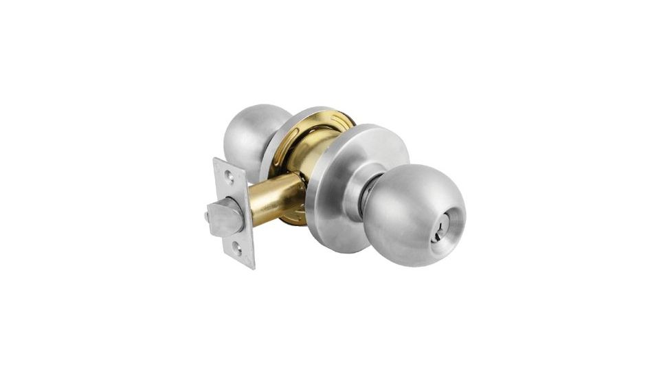 Master Lock Com Ball Knob Keyd Entrysatin 5011143422, Unit EA
