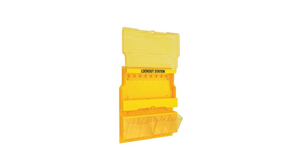 Master Lock Deluxe Lockout Station Valve S1900VE410, Unit EA