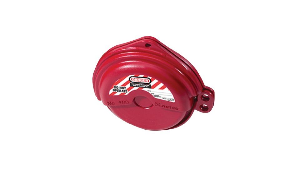 Master Lock Gate Valve Cover Fits 2-5in Ha 470-481, Unit EA
