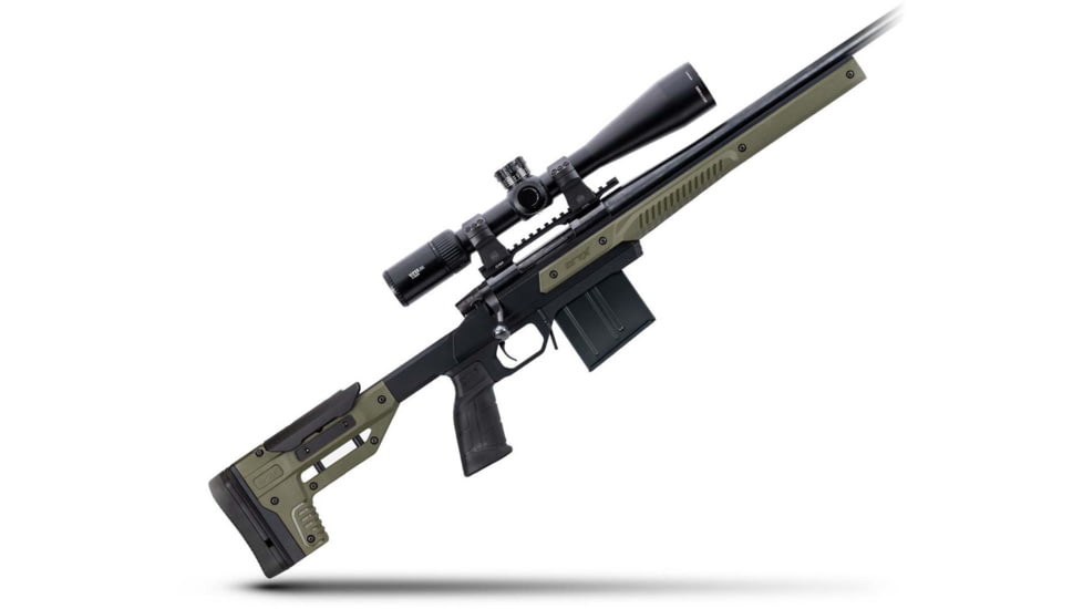 Oryx MDT Rifle Chassis System, Howa, Mini Action, AISC Compatible, Black/OD Green, MDT103953-ODG