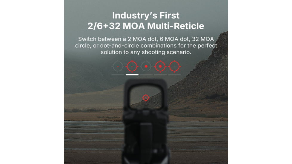 Olight OSIGHTXR 2/6 MOA DOT &amp; 32 MOA CIRCLE