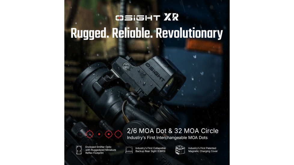 Olight OSIGHTXR 2/6 MOA DOT &amp; 32 MOA CIRCLE