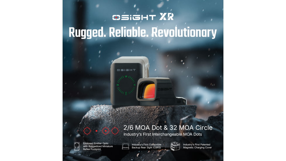 Olight OSIGHTXR 2/6 MOA DOT &amp; 32 MOA CIRCLE