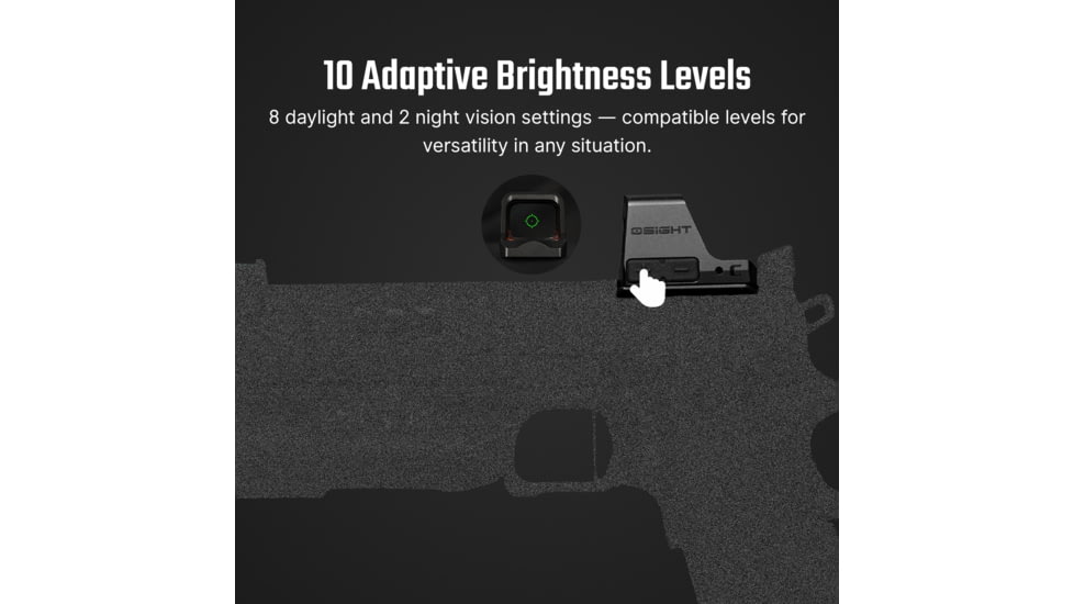 Osight C 3 MOA Reflex Red Dot Sight