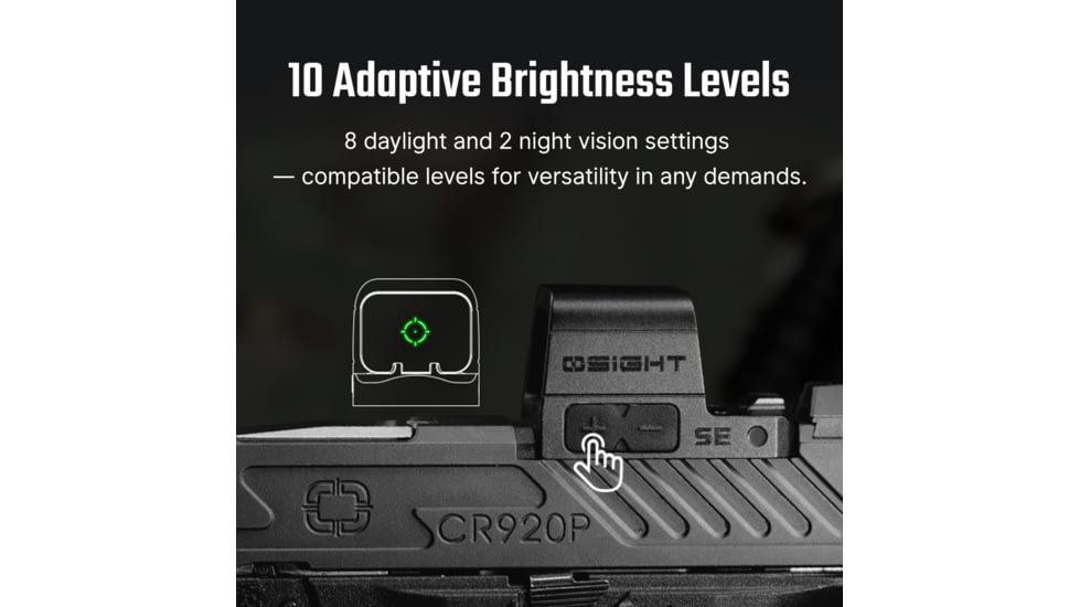 Osight SE 6 MOA Reflex Red Dot Sight w/ Enclosed Optic