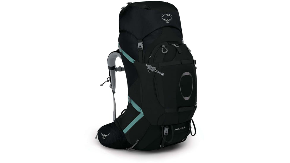 Osprey Ariel Plus 60 Pack - Womens, Black , Extra Small/Small, 10002912