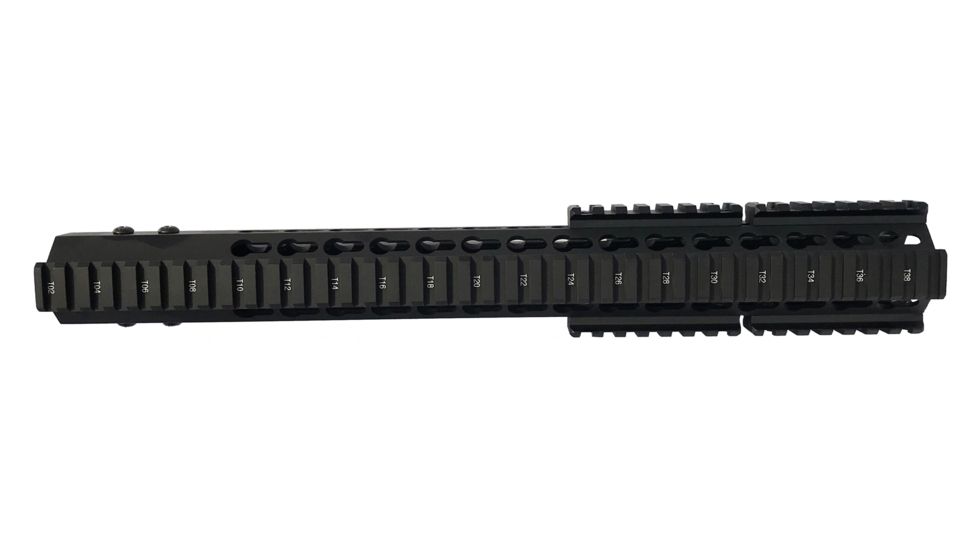 Osprey Global 15in Slim Handguard Ar15/M4/M16 With Steel Barrel Nut, Black SHG-OSP-15IN