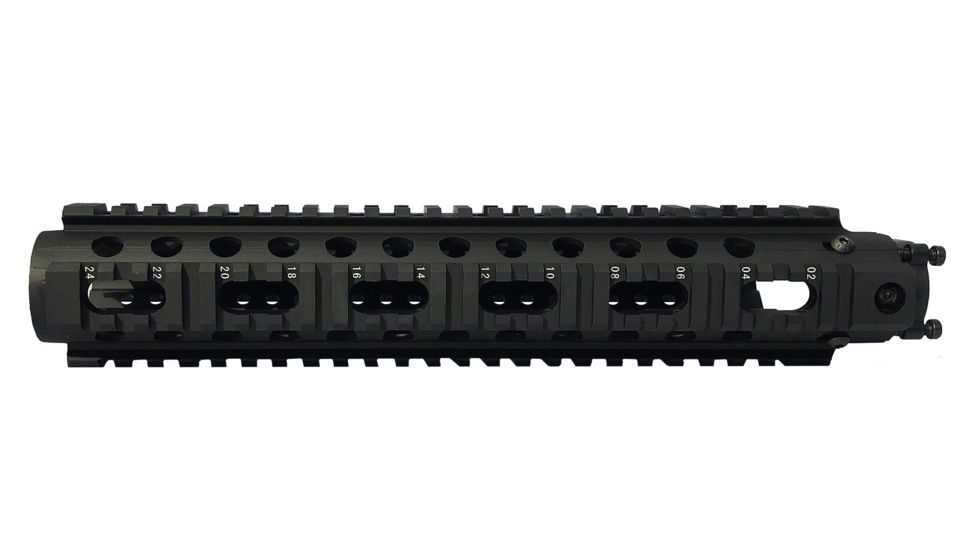 Osprey Global .308 Quad Rail With Handguard Made Of Aluminum 6061, Black 308-OSP-QRHG
