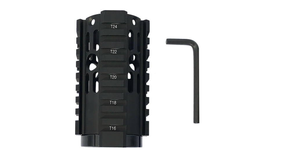 Osprey Global 4.15in Free Floating Handguard, Black, HG-OSP-415FF