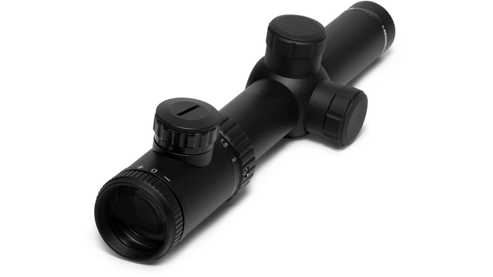 Osprey Global 1-6x24mm LPVO 30mm Tube Rifle Scope, Second Focal Plane, Rangefinder Reticle, Black, 1-6X24IRF