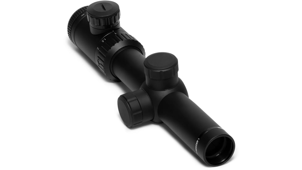 Osprey Global 1-6x24mm LPVO 30mm Tube Rifle Scope, Second Focal Plane, Rangefinder Reticle, Black, 1-6X24IRF