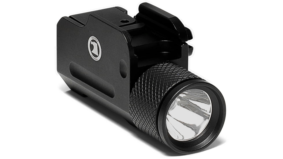 Osprey Global 500 Lumens LED Tactical Pistol Weapon Light, Lithium Metal/CR123A, Black, FL-OSP-500L