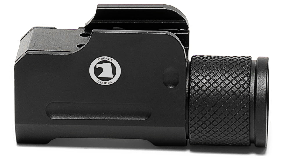 Osprey Global 500 Lumens LED Tactical Pistol Weapon Light, Lithium Metal/CR123A, Black, FL-OSP-500L