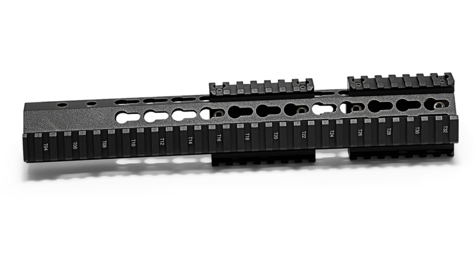 Osprey Global AR-15 Slim Handguard w/Steel Barrel Nut, 12in, Black, SHG-OSP-12IN