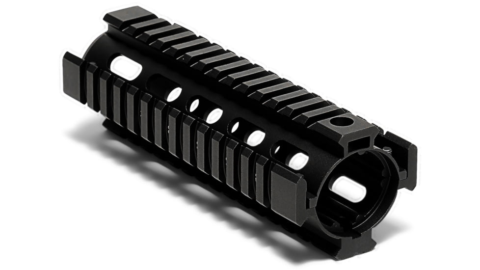 Osprey Global AR-15, M4, M16 Carbine Length Quad Rail AK Handguard, 7in, Black, QR-OSP-BLK