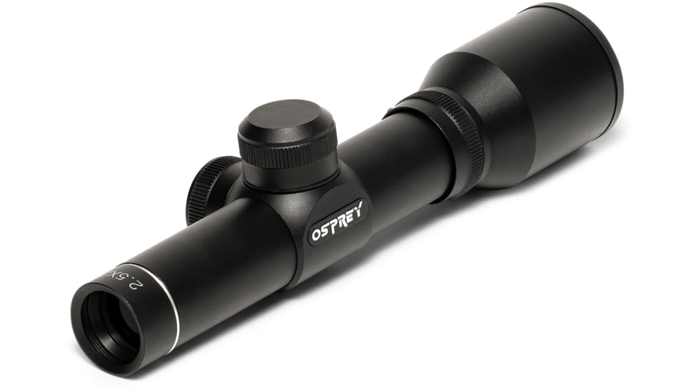Osprey Global Standard 2.5x20mm LPVO 1in Tube Rifle Scope, Second Focal Plane, Duplex Reticle, Black, SD2.5X20DP