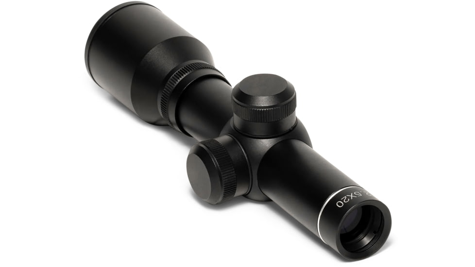 Osprey Global Standard 2.5x20mm LPVO 1in Tube Rifle Scope, Second Focal Plane, Duplex Reticle, Black, SD2.5X20DP