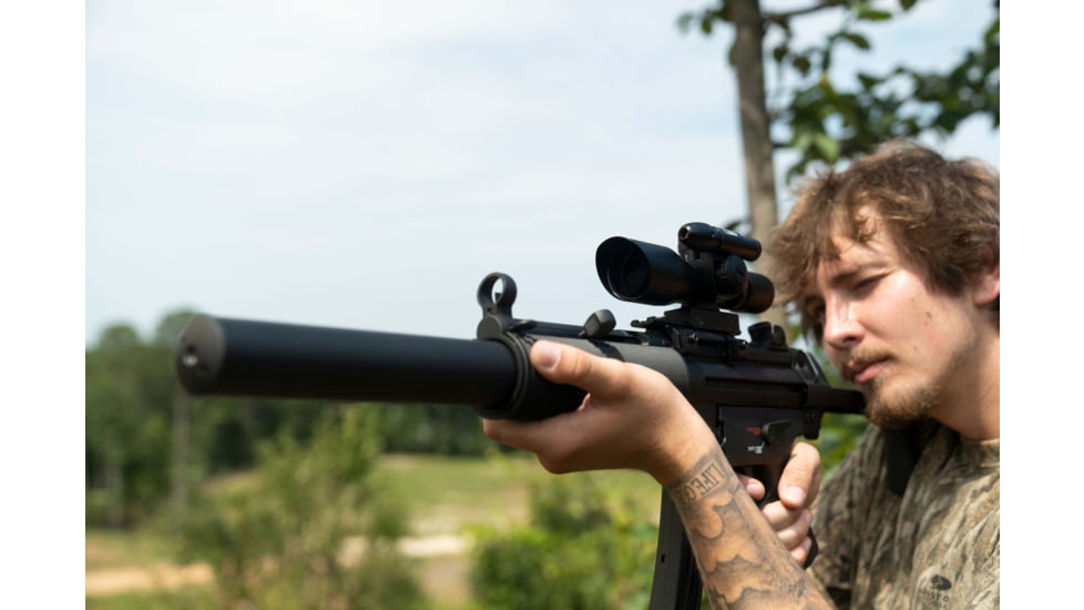 Osprey Global Standard 2.5-10x40mm LPVO 1in Tube Rifle Scope, Second Focal Plane, MilDot Reticle, Black, SD2.5-10x40MDG