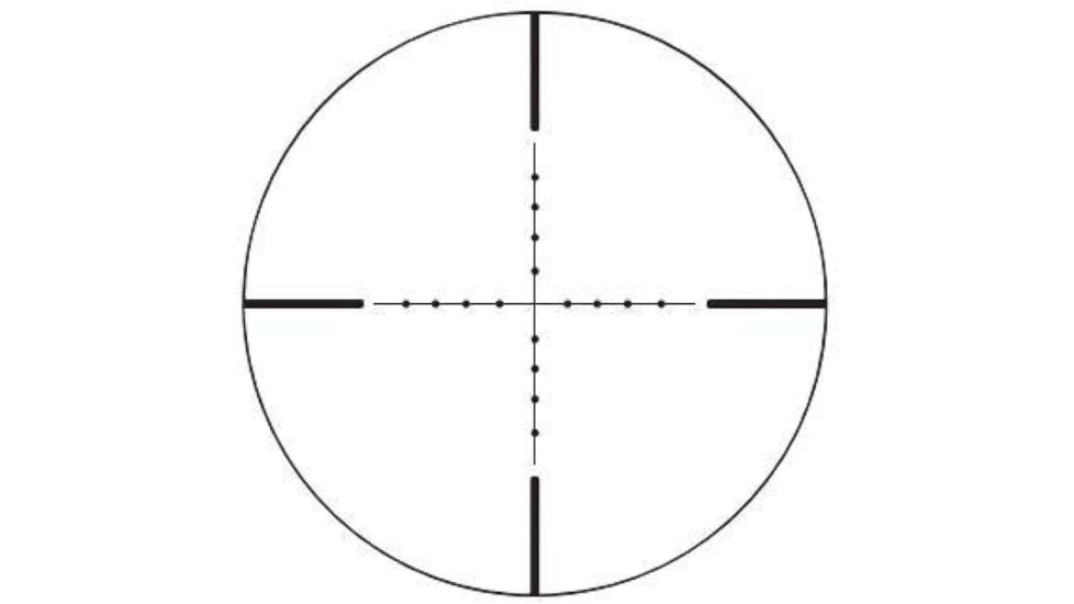 Osprey Global Standard 6x42mm LPVO 30mm Tube Rifle Scope, Second Focal Plane, MOA Reticle, Black, SD6X42MOA