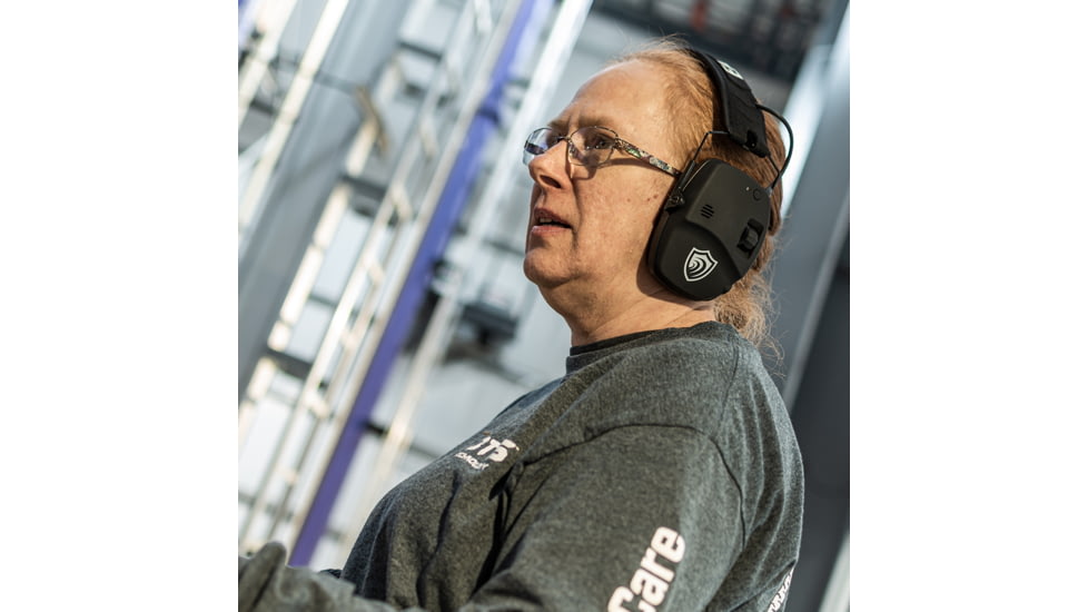 Otis Technology EarShield Ranger Bluetooth Earmuffs, 22dB, Black, 22dB NRR, FG-ES22B-BK