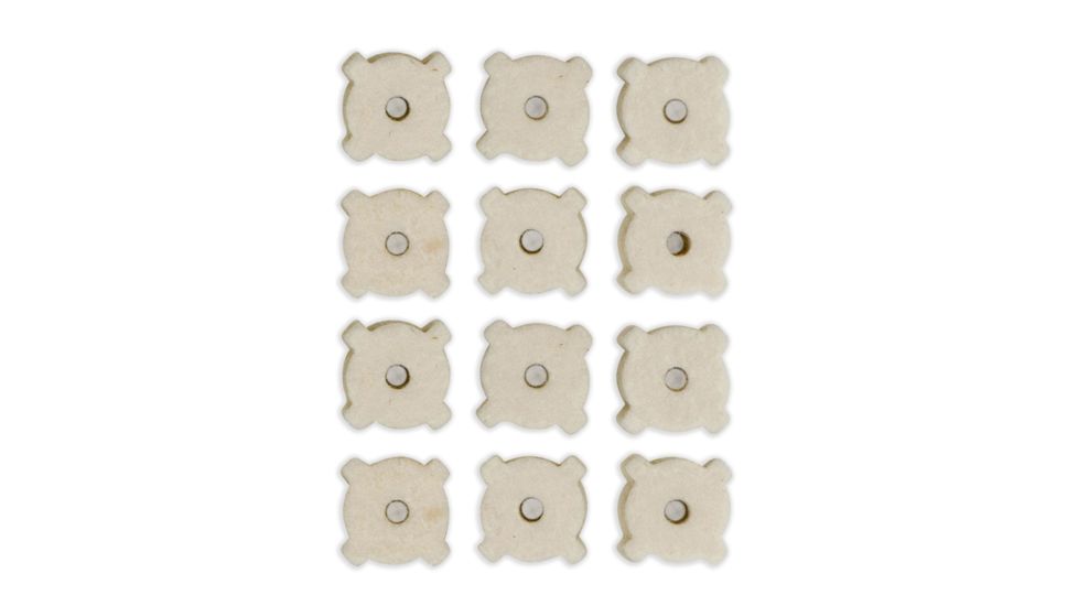 Otis Technology Star Chamber Cleaning Pads, 12 Pack, 5.56mm, White, FG-2715-PD B