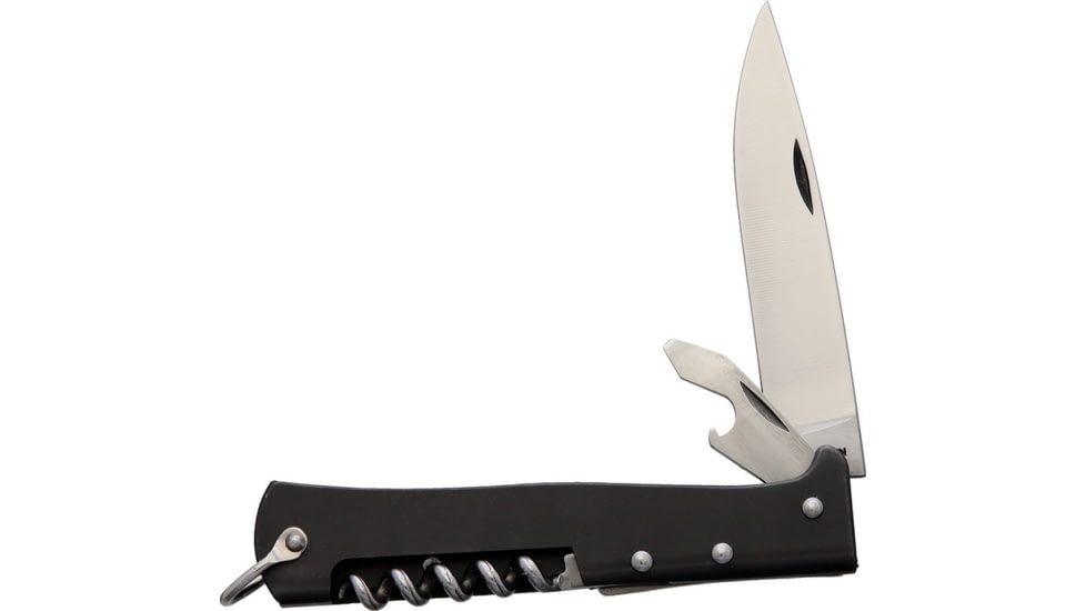 OTTER-Messer Mercator Multi Small Folding Knife, Carbon steel blade, 10-402 RG