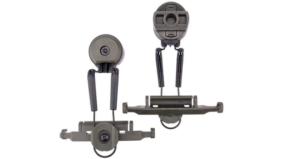 OTTO Engineering NoizeBarrier Helmet Mount, NoizeBarrier TAC, Ops Core, Olive Drab Green, C102359OD