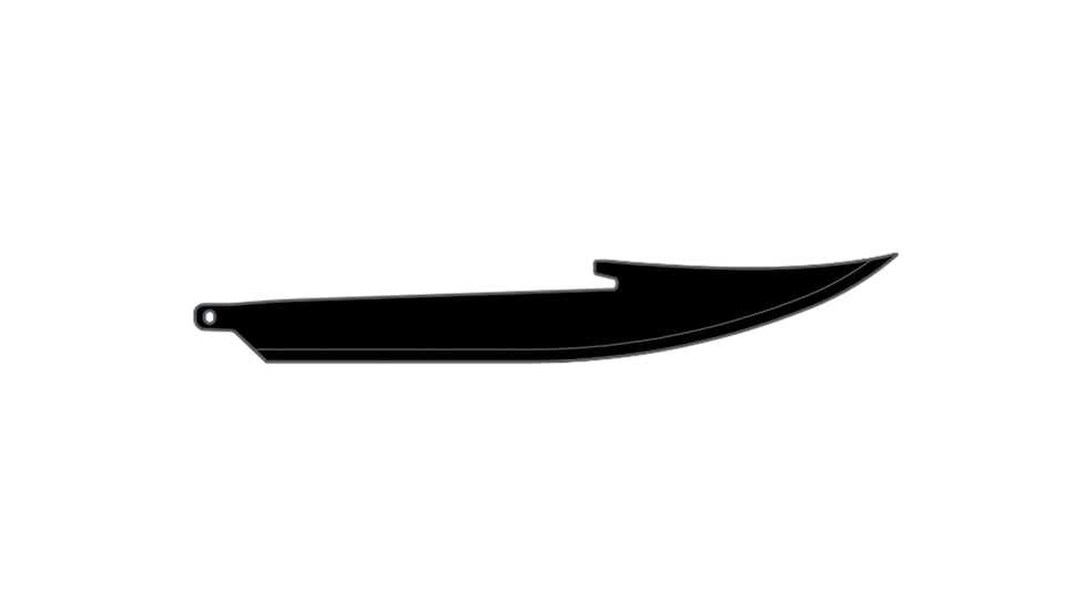 Outdoor Edge Cutlery 6-Pack 5in Replacement Blade Combo, Boning/Fillet, 6 Plain, Black, RR50K6C