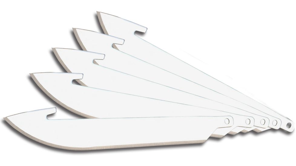 Outdoor Edge Cutlery 6-Razor-Lite Replacement Blades, Metal, One size RR-6