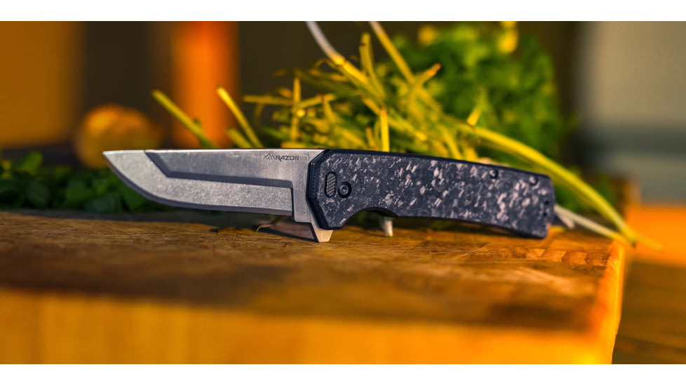 Outdoor Edge Cutlery Outdoor Edge Razor Vx5 3 Fldr Forged Carbon Ceramic Bearings