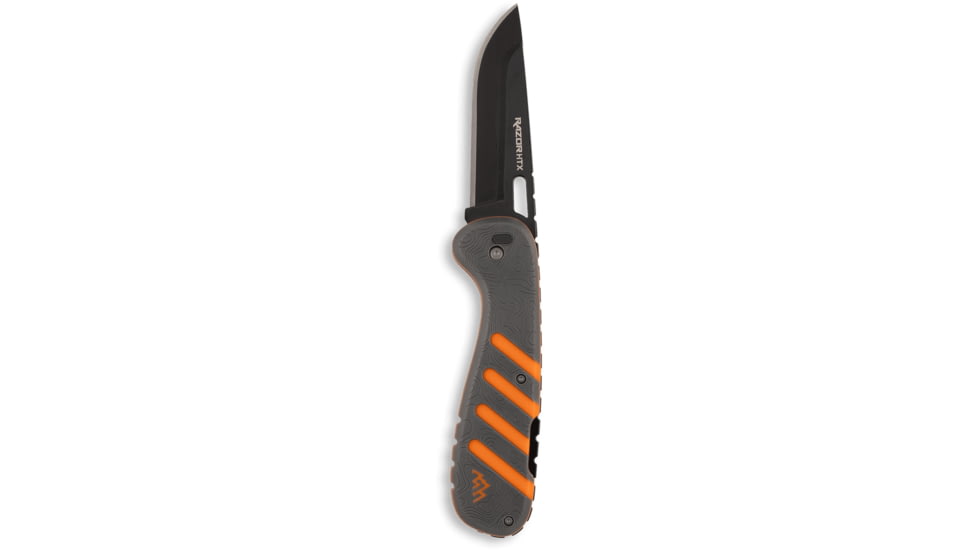 Outdoor Edge Cutlery RAZOR HTX 3.5in Folding Knife, Gray/Orange, One Size, HTX35Y6C